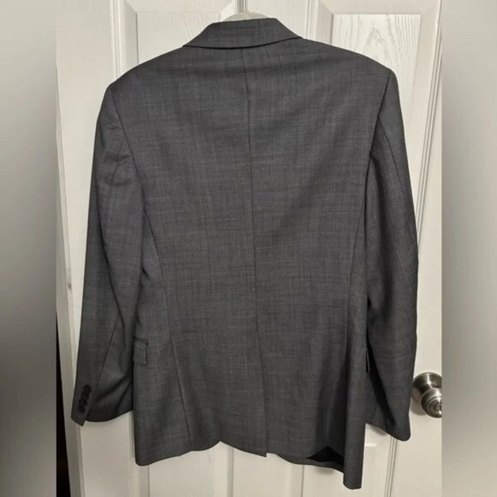Theory | Slim Fit XLYO NP Suit Jacket Sports Coat Blazer Wool‎ Gray Sz 40R